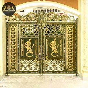 Cổng nhôm đúc tại Sài Gòn