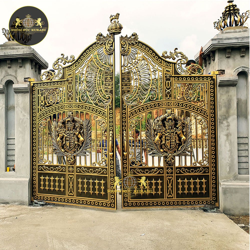 Mẫu cổng biệt thự nhà vườn đẹp