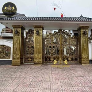 Tuyển đại lý phân phối cổng nhôm đúc