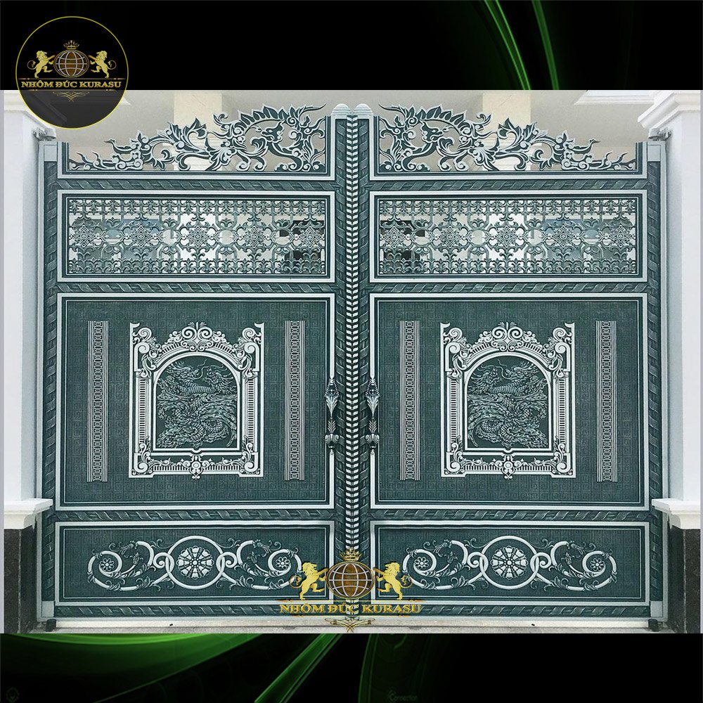 Những ưu điểm của Cổng nhôm đúc